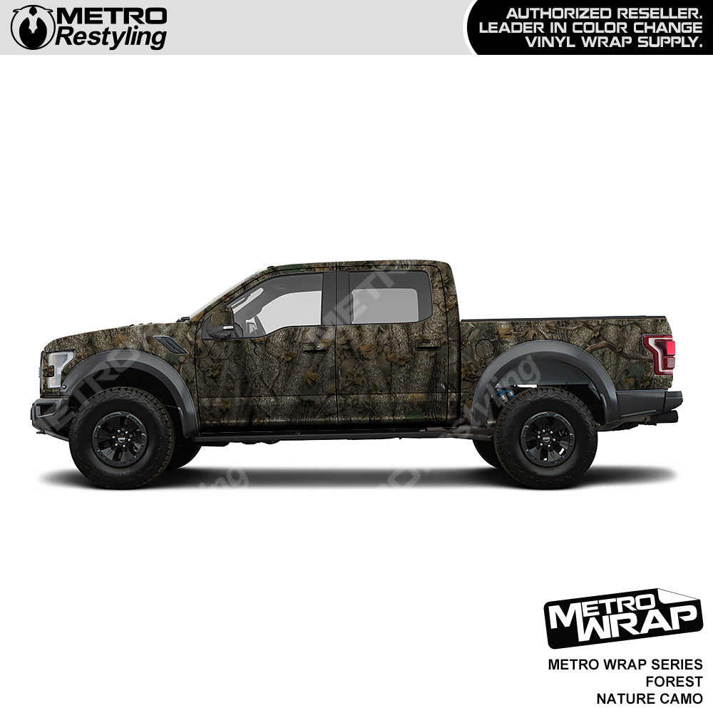 Metro Wrap HD Forest Nature Camouflage Vinyl Film