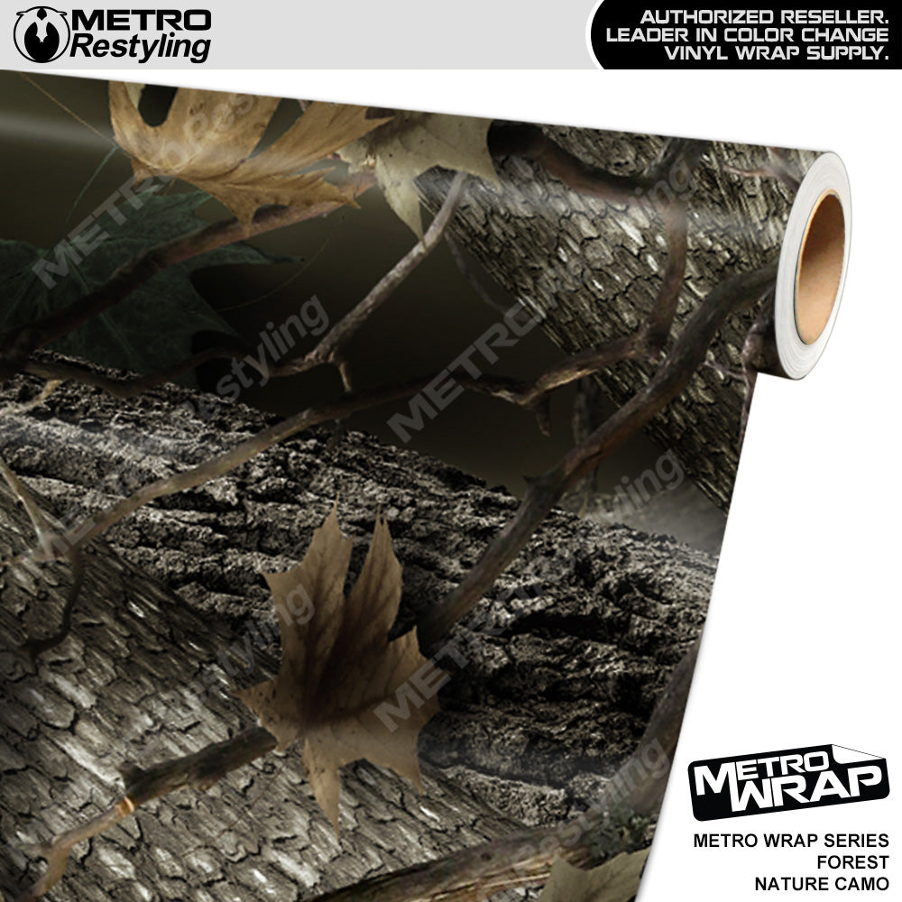 Metro Wrap HD Forest Nature Camouflage Vinyl Film