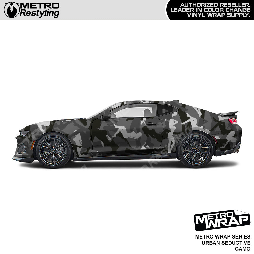 Metro Wrap Seductive Urban Camouflage Vinyl Film