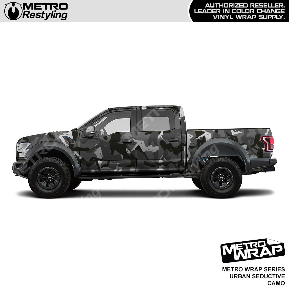 Metro Wrap Seductive Urban Camouflage Vinyl Film