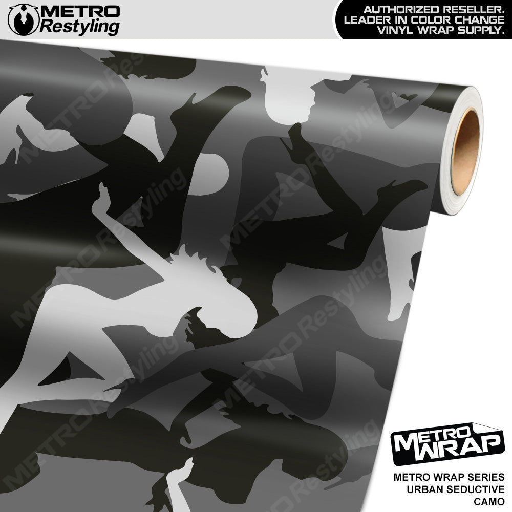 Metro Wrap Seductive Urban Camouflage Vinyl Film