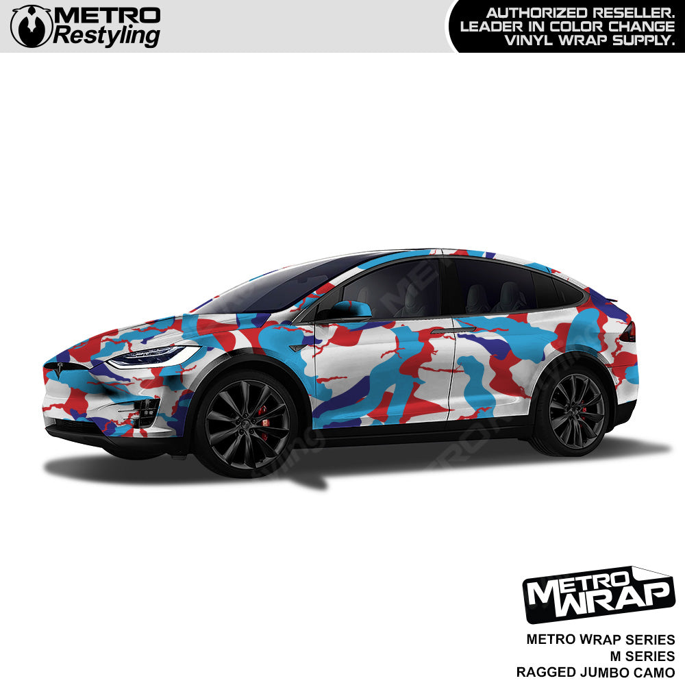 Metro Wrap Jumbo Ragged M Series Camouflage Vinyl Film