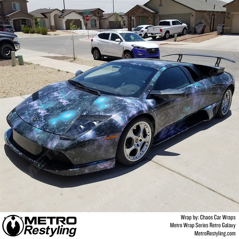 Metro Wrap Retro Galaxy Lambo Vinyl