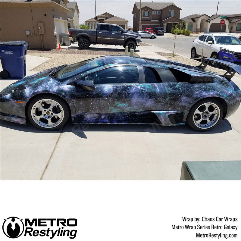 Metro Wrap Retro Galaxy Vinyl