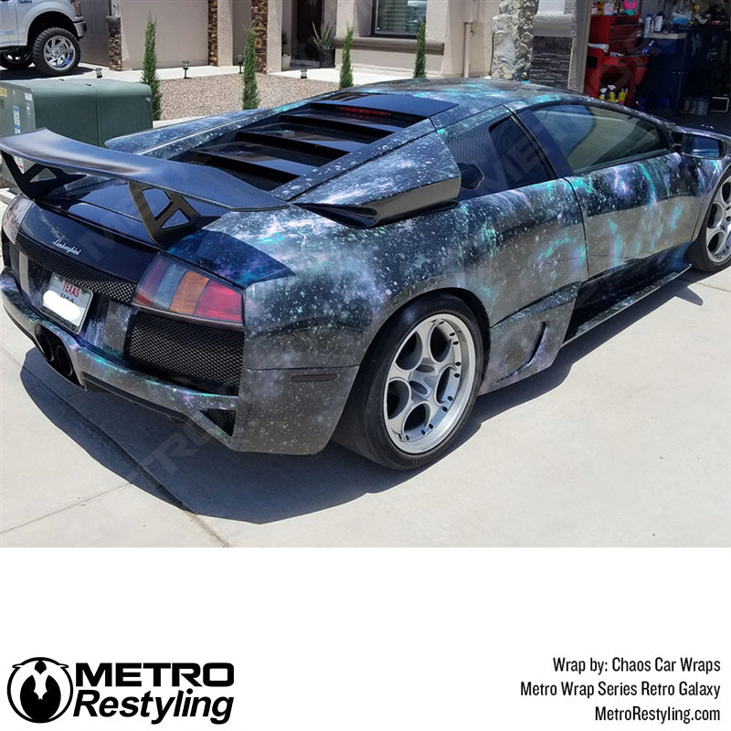 Metro Wrap Retro Galaxy Lambo Vinyl