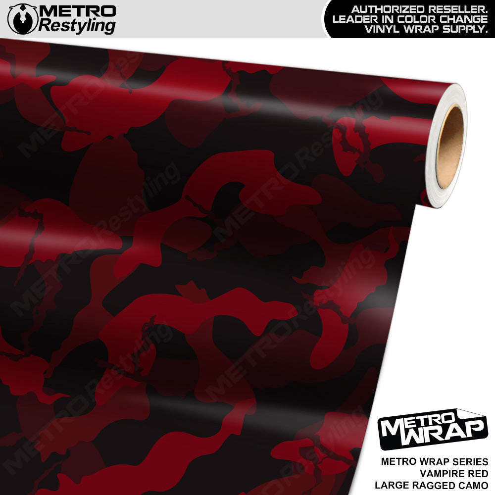 Large Ragged Vampire Red Metro Wrap Metro Restyling