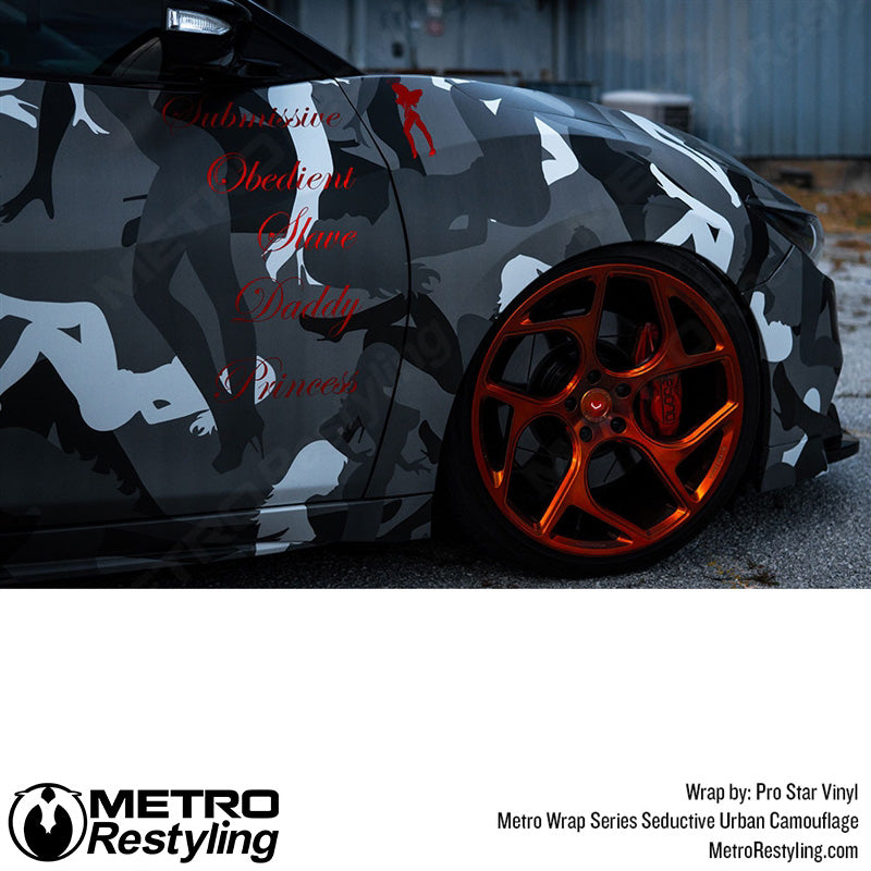 Metro Wrap Seductive Urban Camouflage wrap