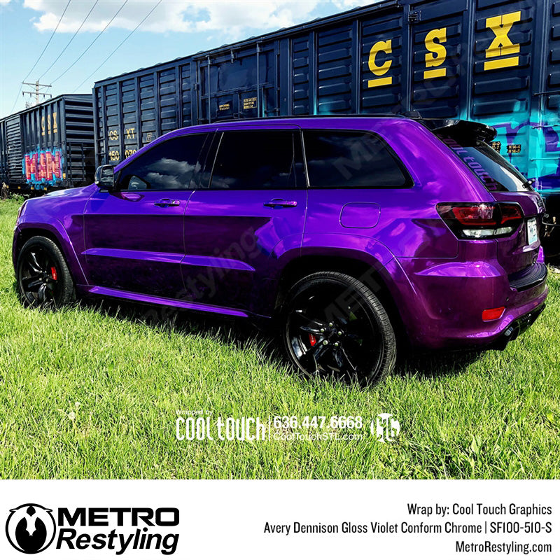 Gloss Violet Conform Chrome Jeep