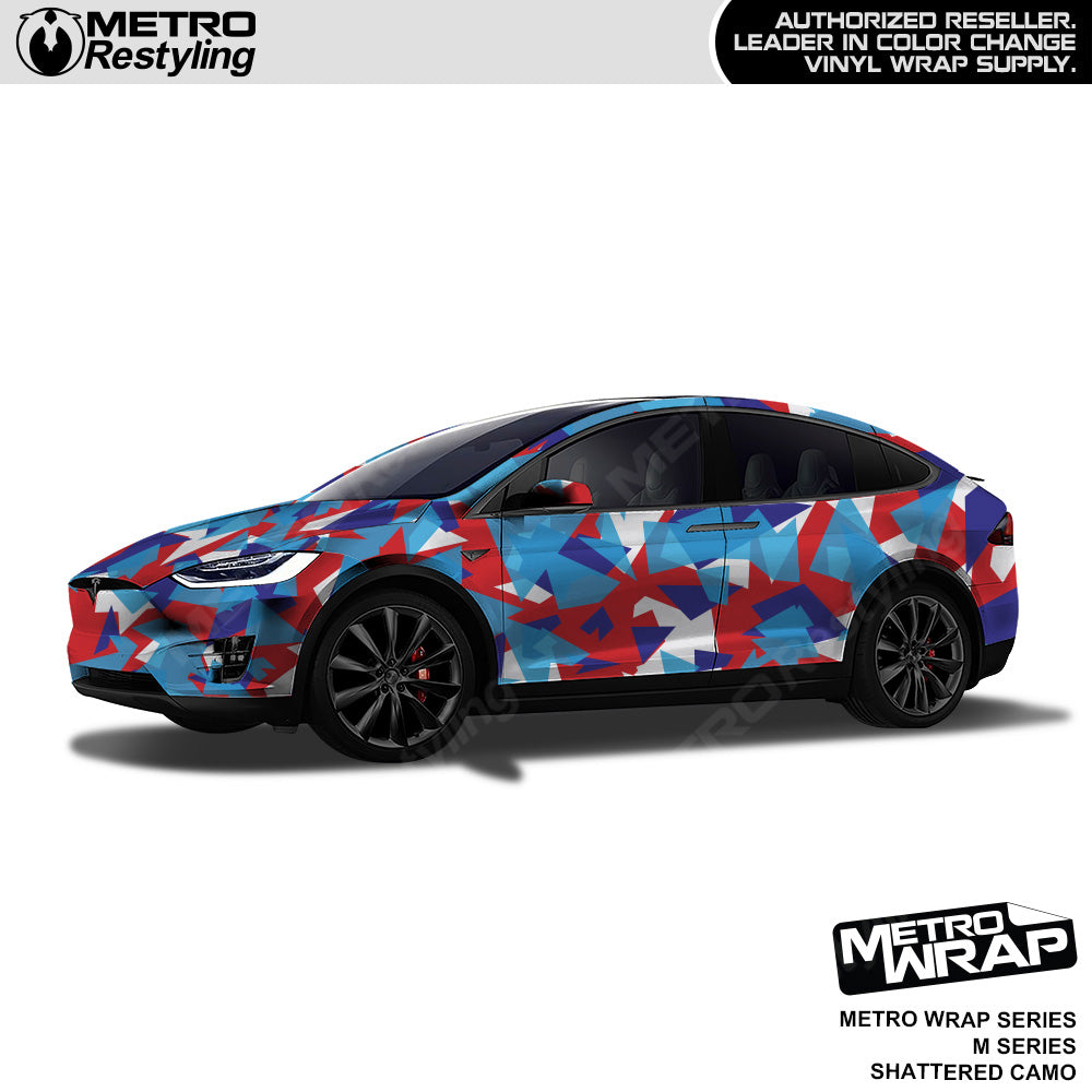 Metro Wrap Shattered M Series Camouflage Vinyl Film