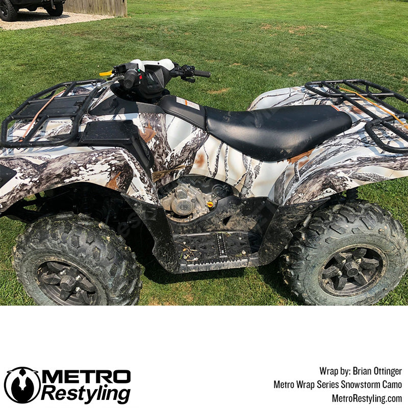 Metro Wrap HD Snowstorm Nature atv wrap