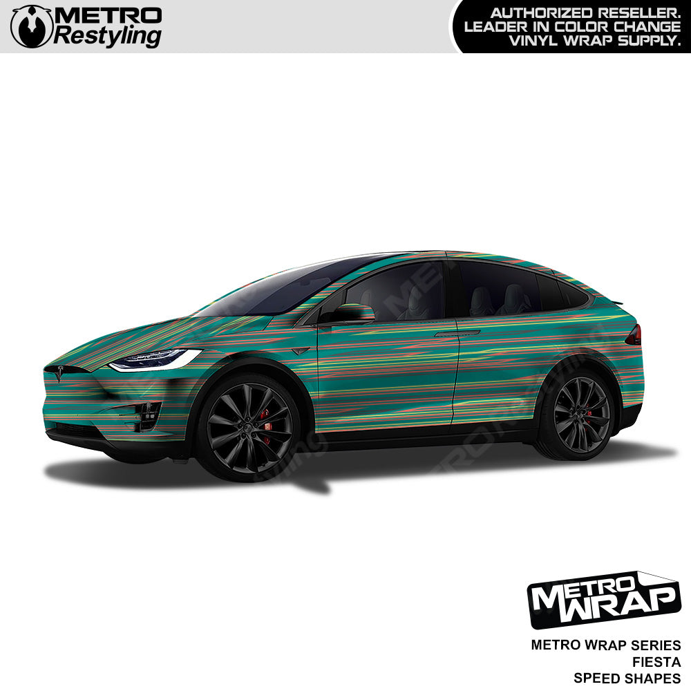 Metro Wrap Speed Shapes Fiesta Vinyl Film