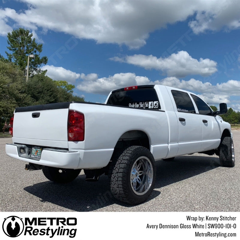 Avery Dennison SW900 Gloss White