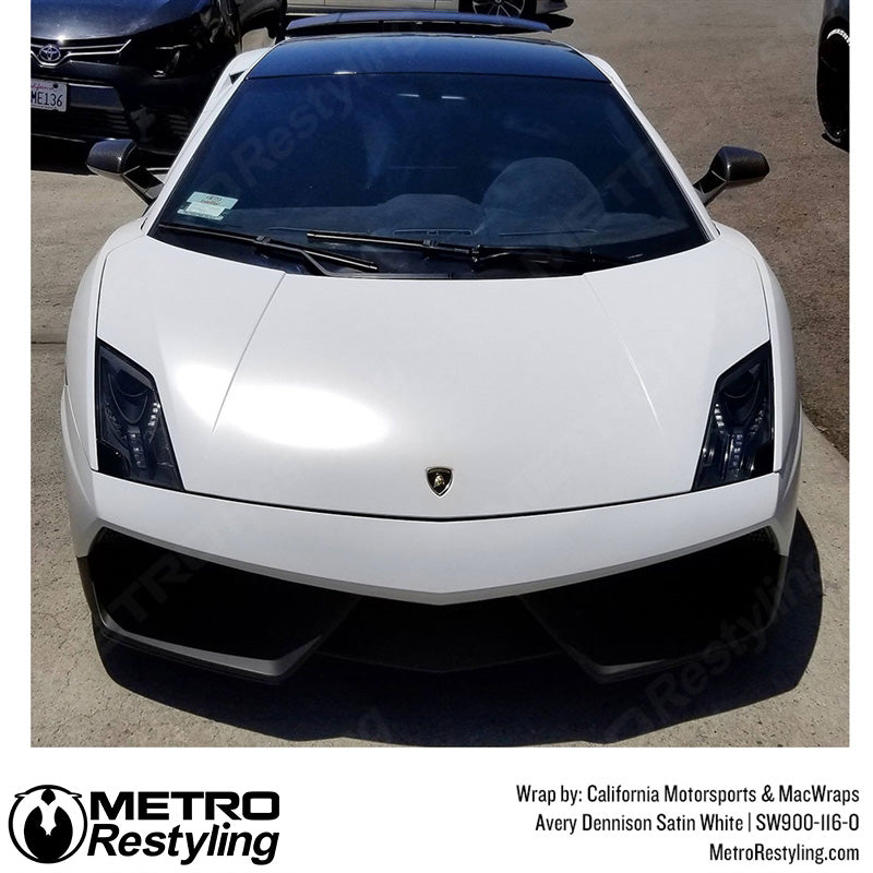 Satin White Lambo