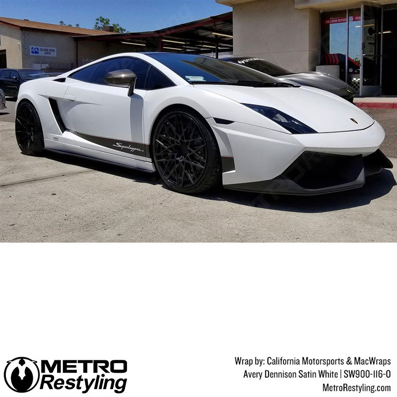 Satin White Lambo