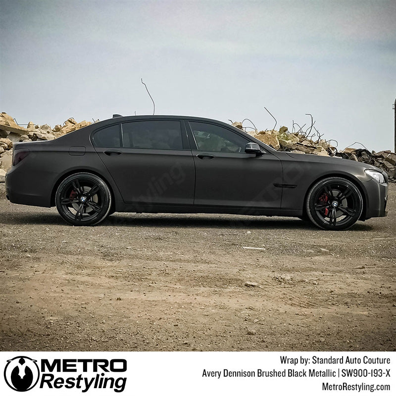 Avery Dennison SW900 Brushed Black Metallic