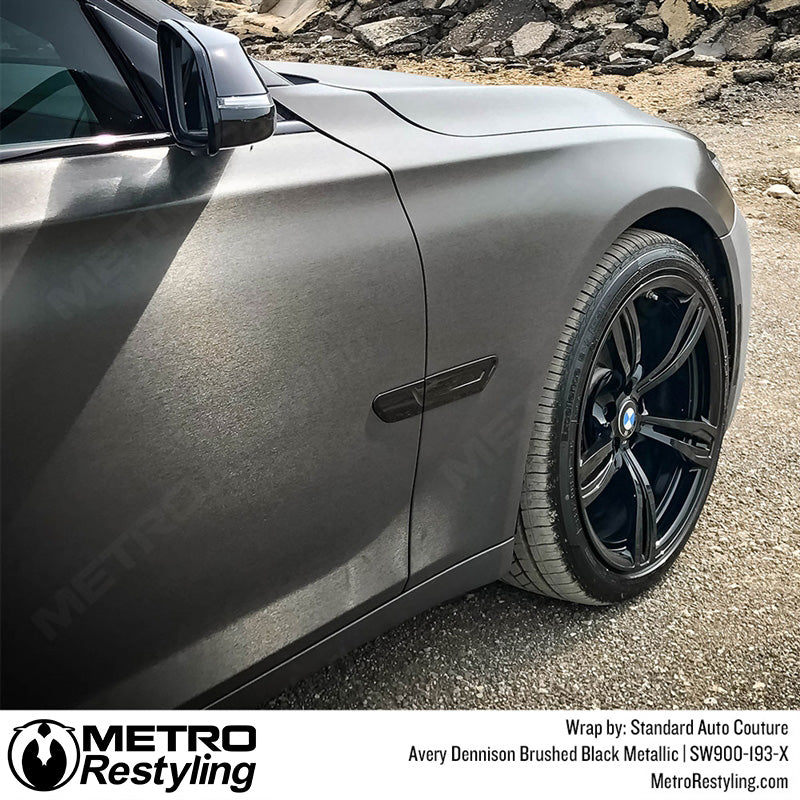 Avery Dennison SW900 Brushed Black Metallic