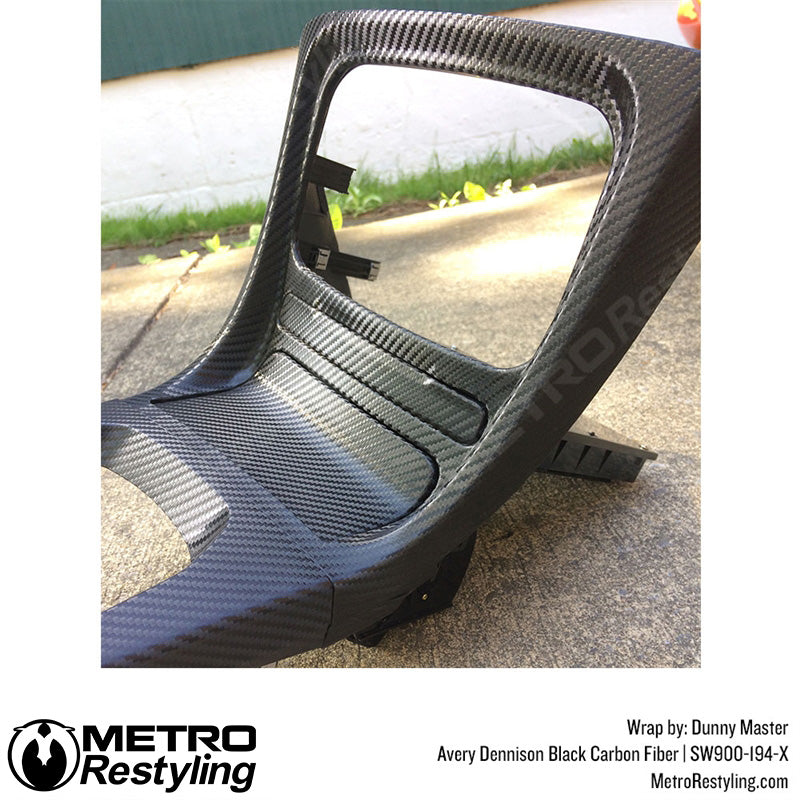 Avery Dennison SW900 Black Carbon Fiber