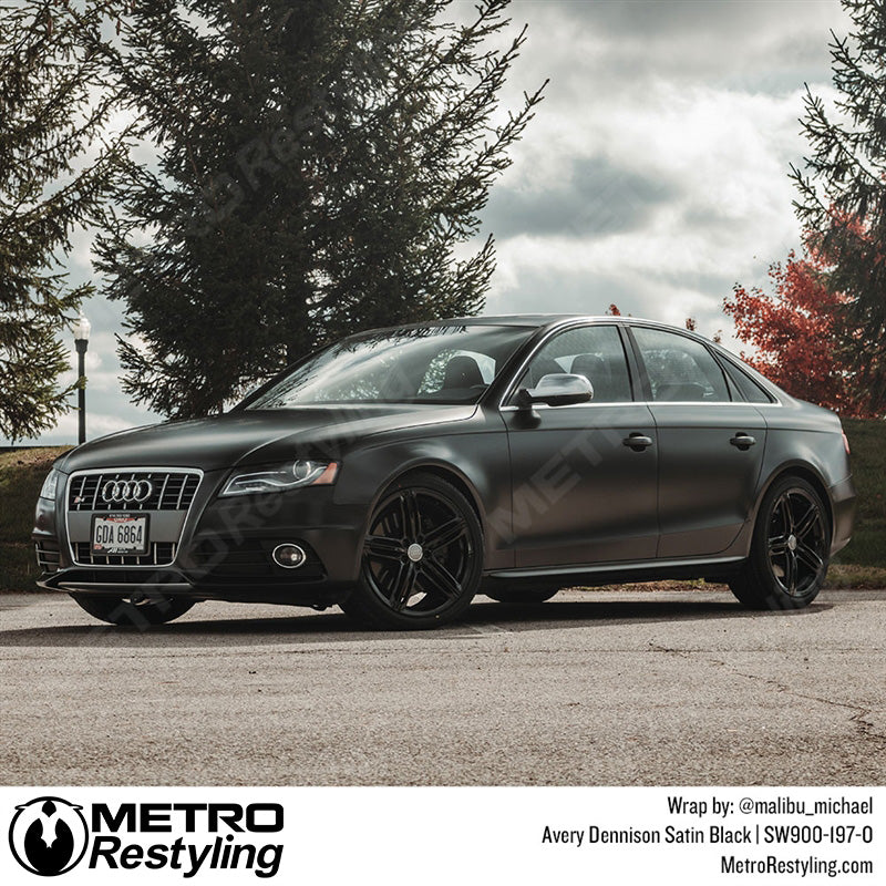 Satin Black Audi