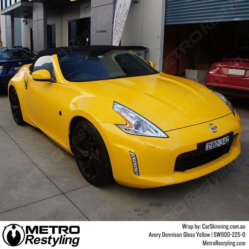 Gloss Yellow Nissan