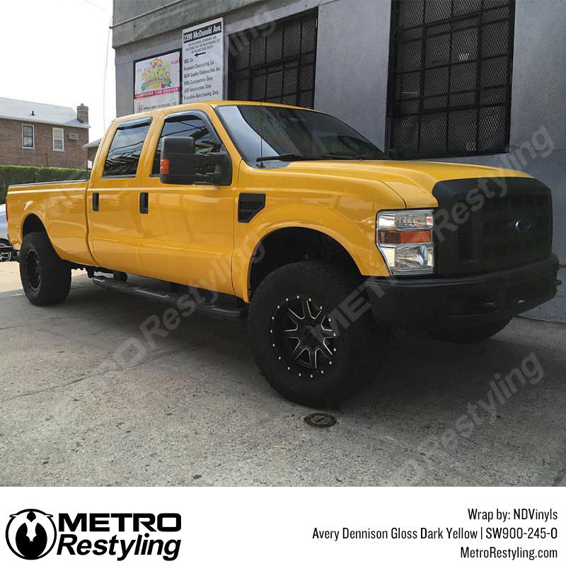 Gloss Dark Yellow Ford