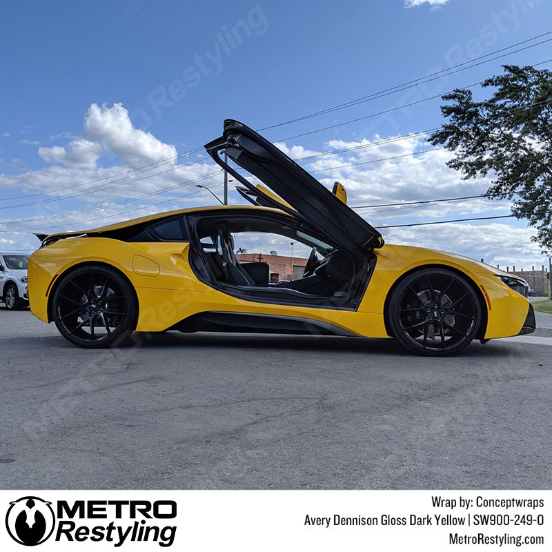 Gloss Dark Yellow BMW