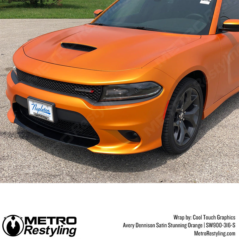 Satin Stunning Orange Charger