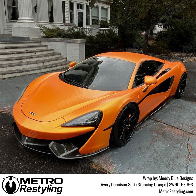 Satin Stunning Orange Mclaren