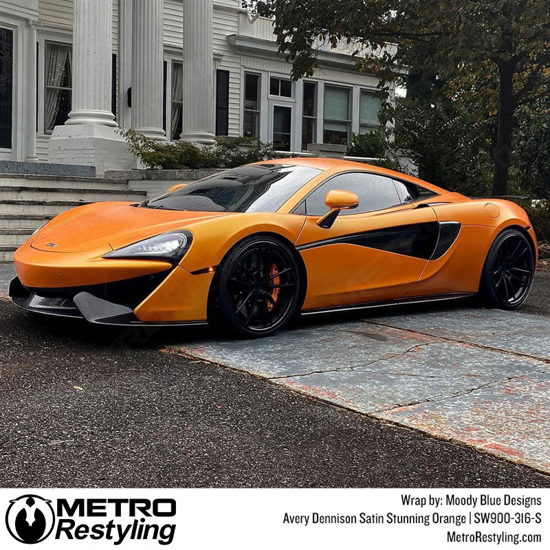 Satin Stunning Orange Mclaren