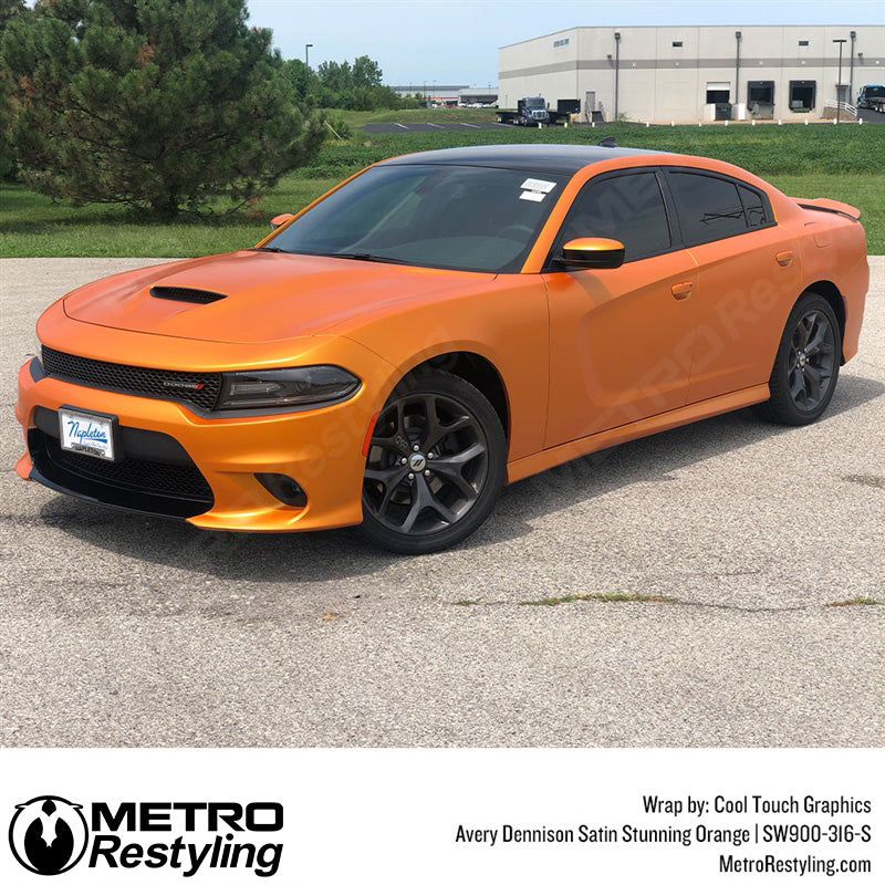 Satin Stunning Orange Charger