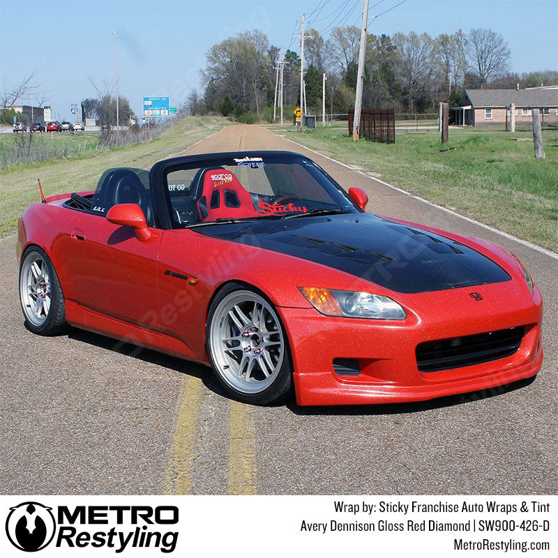 Gloss Red Diamond honda