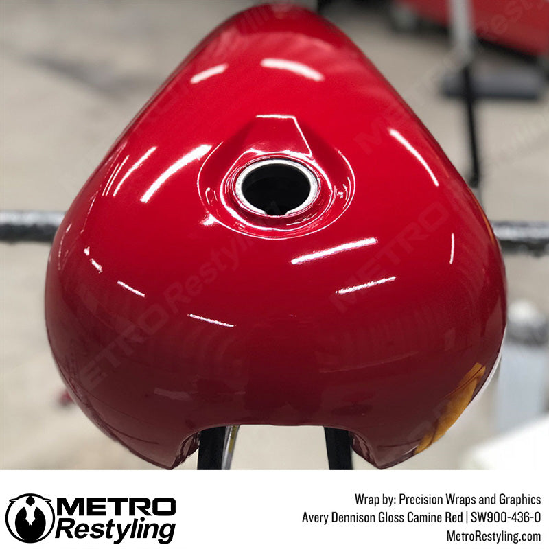 Gloss Carmine Red vinyl wrap