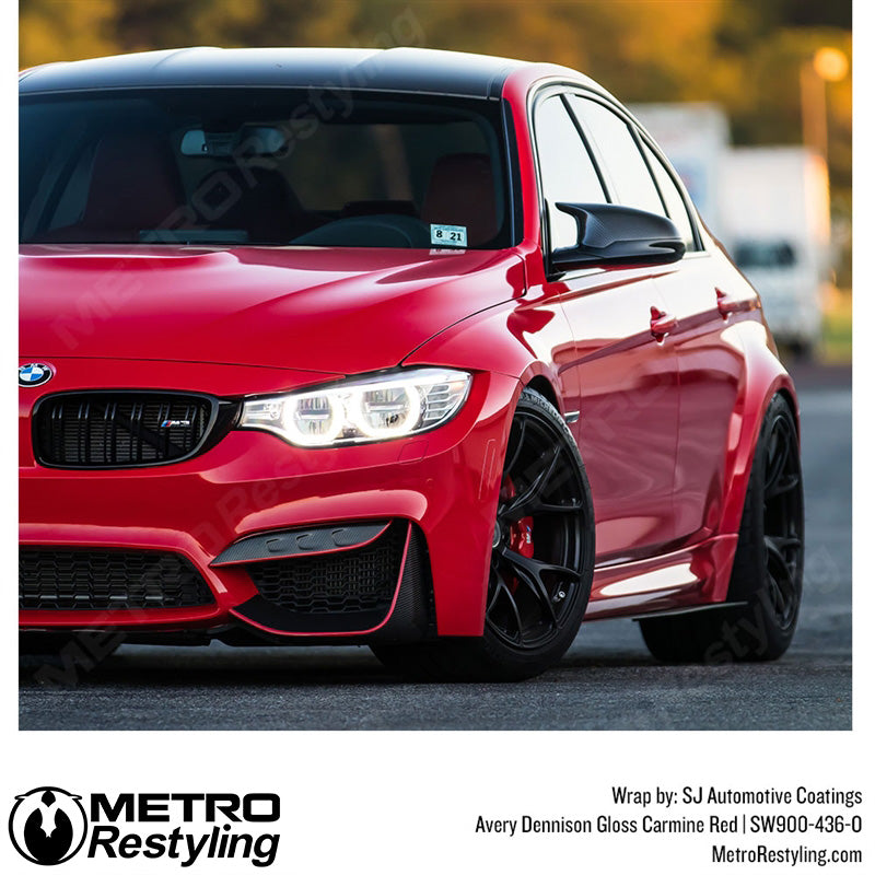 Gloss Carmine Red BMW