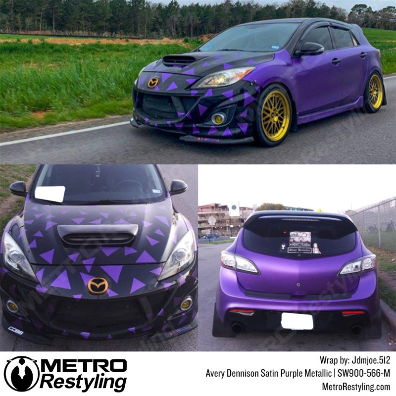 Avery Dennison SW900 Satin Purple Metallic