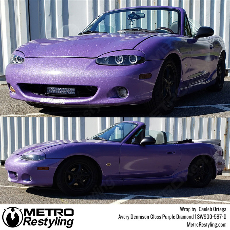 Gloss Purple Diamond Mazda