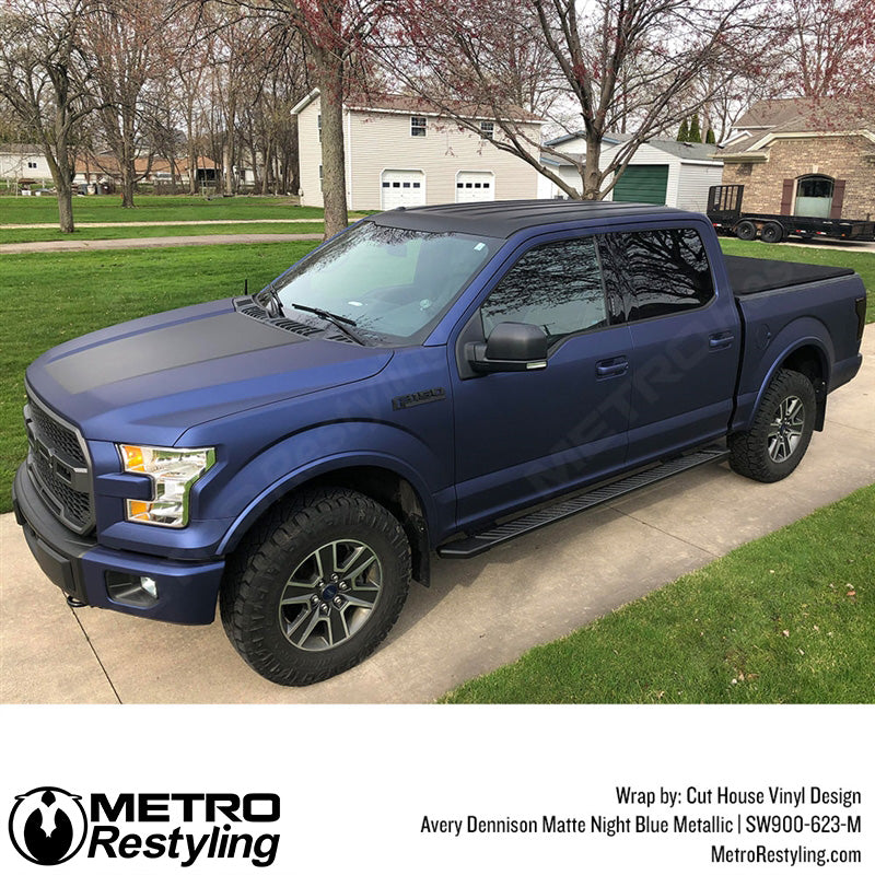 Matte Night Blue Metallic