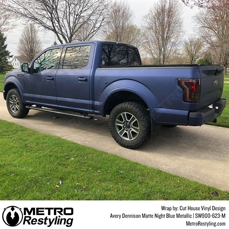 Matte Night Blue Metallic