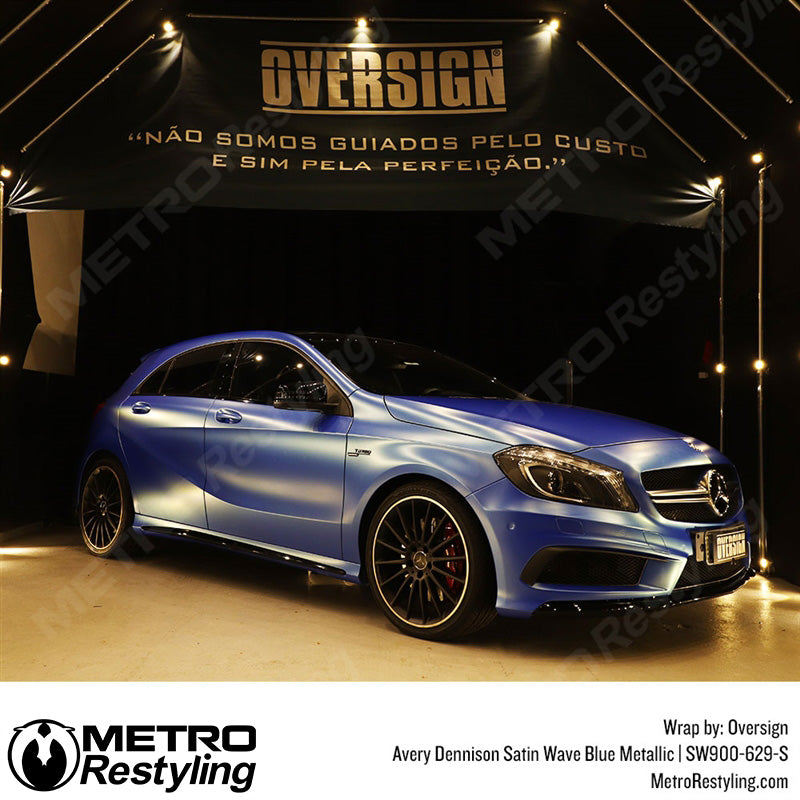 Satin Wave Blue Benz