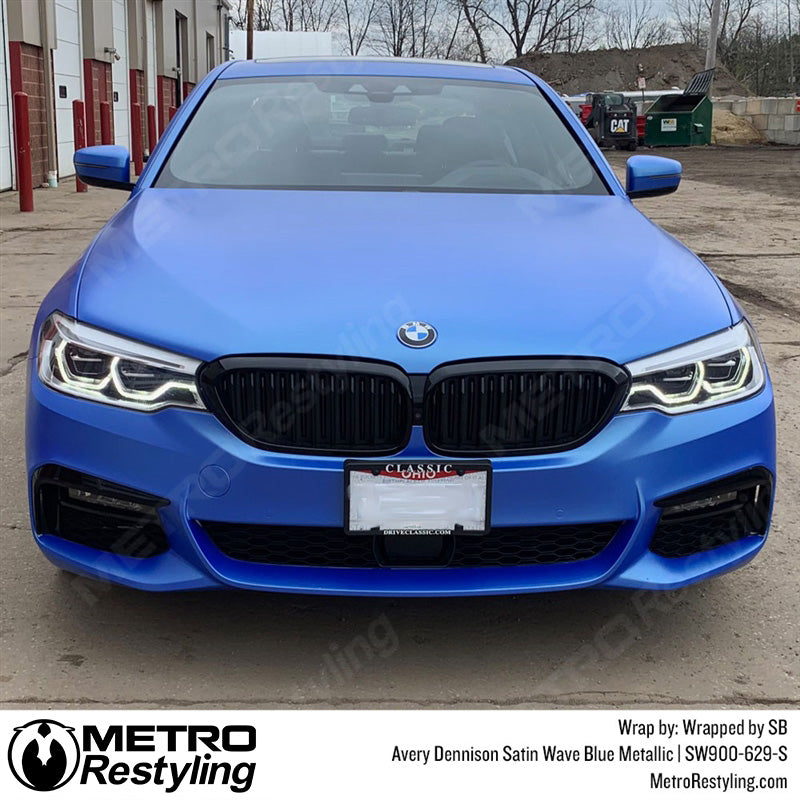 Satin Wave Blue BMW