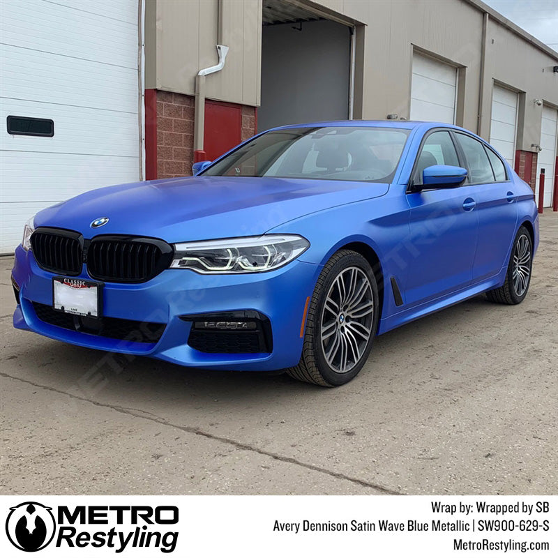 Satin Wave Blue BMW