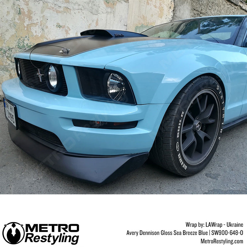 Gloss Sea Breeze Blue Mustang