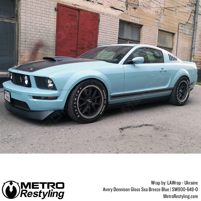 Gloss Sea Breeze Blue Mustang