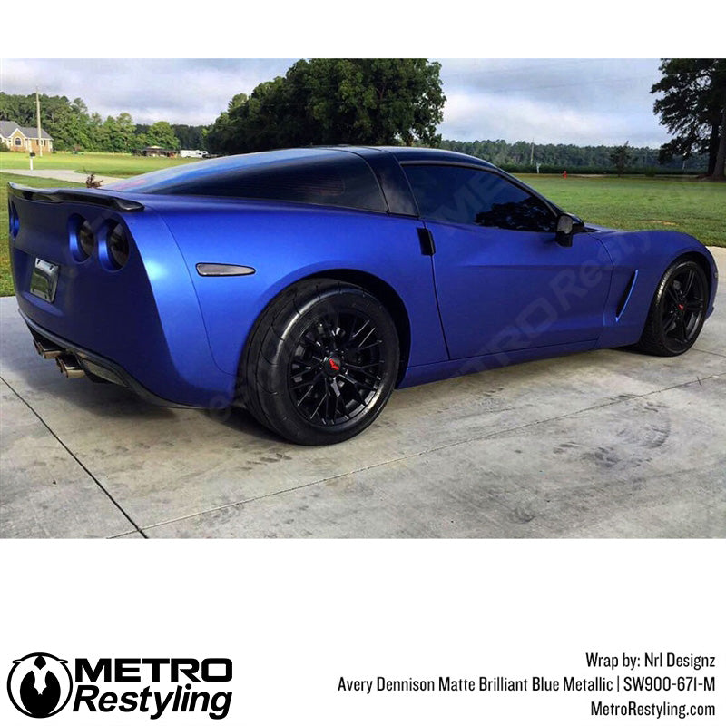 Matte Brilliant Blue Metallic