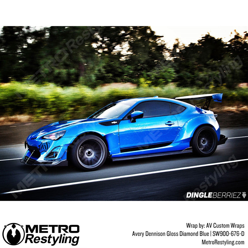 Avery Dennison SW900 Gloss Blue Diamond