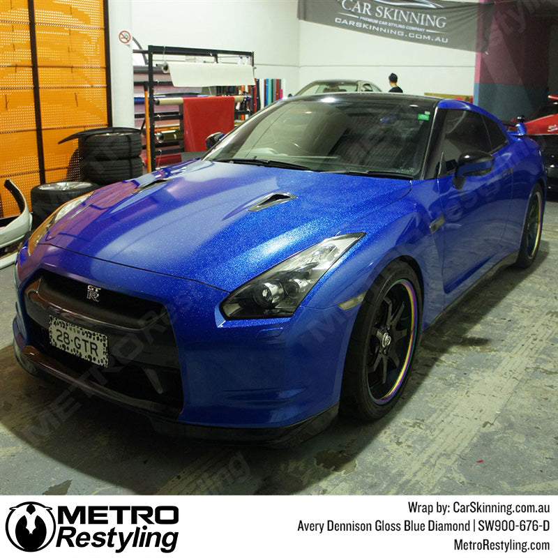 Avery Dennison SW900 Gloss Blue Diamond