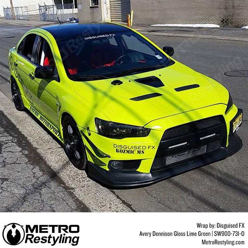 Avery Dennison SW900 Gloss Lime Green