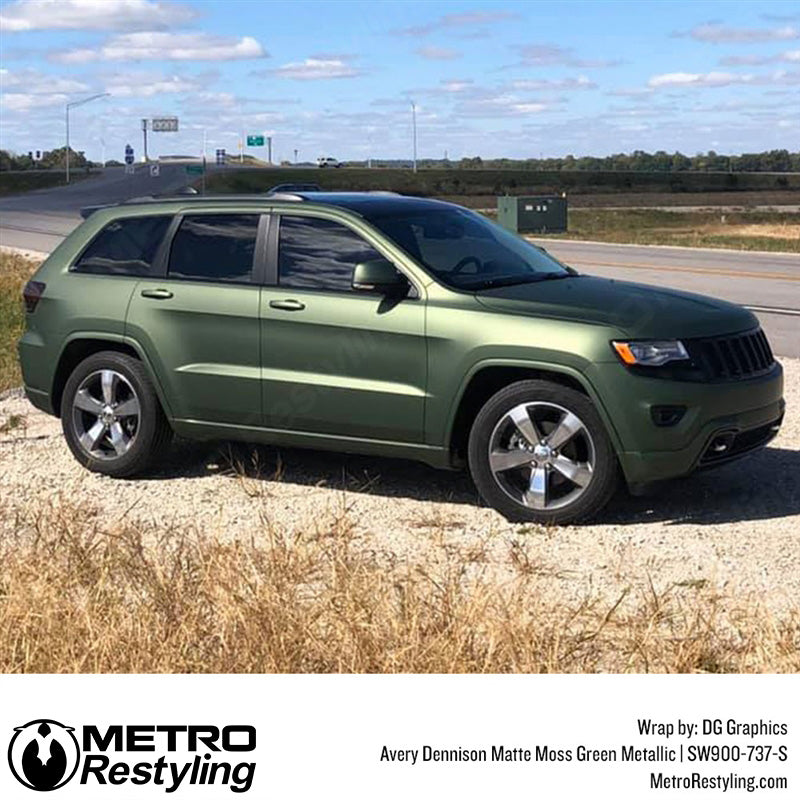 Matte Moss Green Metallic Jeep