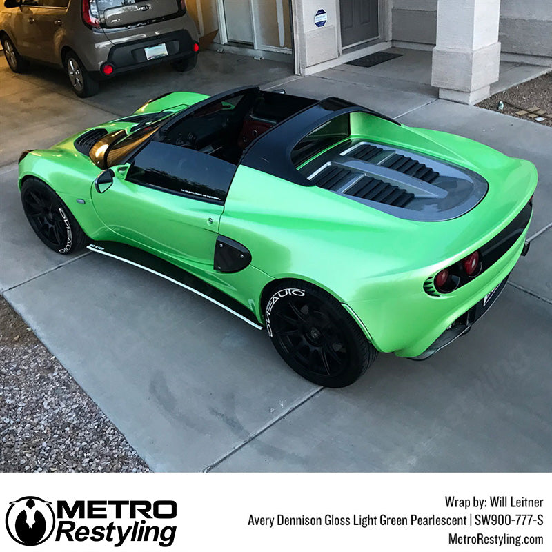 Avery Dennison SW900 Gloss Light Green Pearlescent