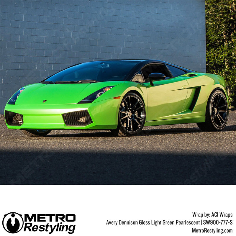 Avery Dennison SW900 Gloss Light Green Pearlescent