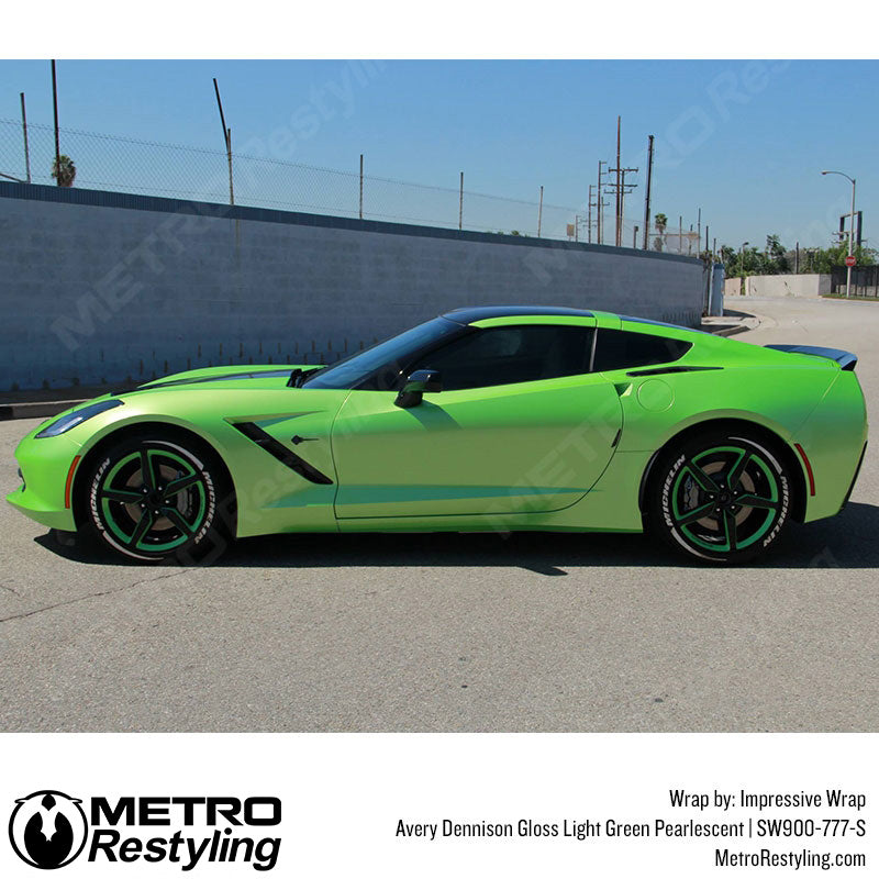 Avery Dennison SW900 Gloss Light Green Pearlescent