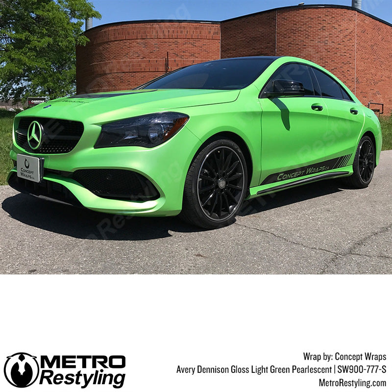 Avery Dennison SW900 Gloss Light Green Pearlescent